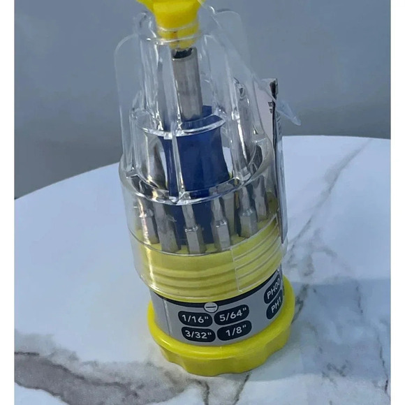 NEW 14 Pcs Screwdriver Set Magnetic Base Case Mini Repairing Tools Multifunction - Picture 10 of 10